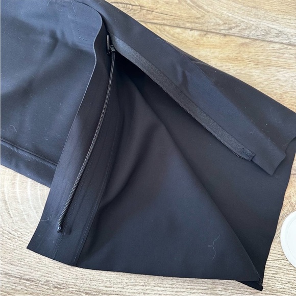 NWT Athleta Stellar Flare Trouser Black 8 - Picture 5 of 10